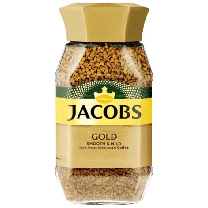 61WazSxiDQL._SX679_ Jacob Gold Instant Coffee Bottle, 95g Jar (Imported) - Image 1