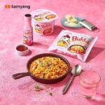 Samyang Hot Chicken Carbonara Flavour Buldak Ramen Noodles Family Pack - Image 3