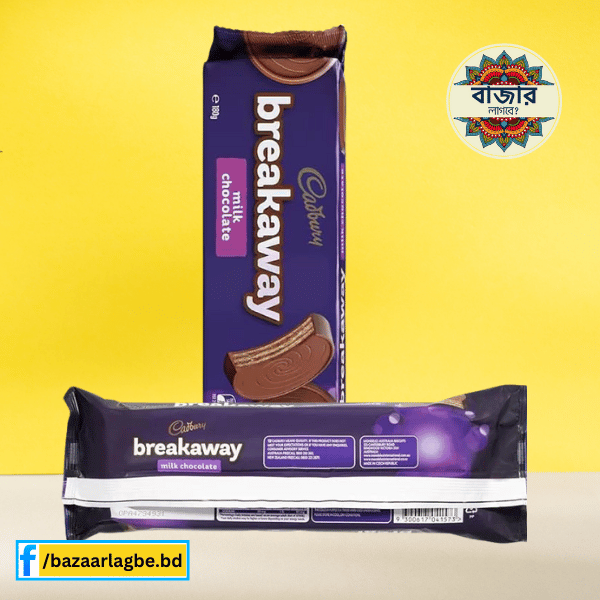 Cadbury Breakaway Milk Chocolate Biscuits 180 g