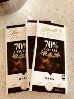 Lindt EXCELLENCE 70% Cocoa Dark Chocolate Bar, Dark Chocolate - Image 2
