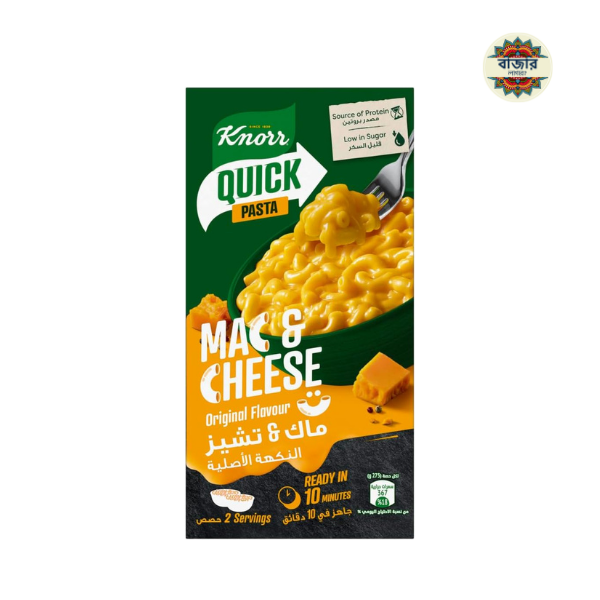 Basic Design (79) Knorr Quick, Mac & Cheese, Original flavour, 212g - Image 1