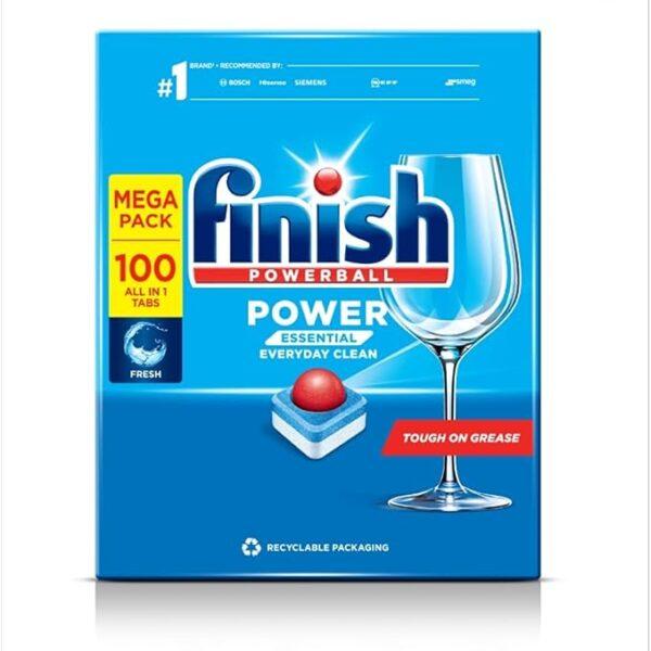 Finish Power Essential Dishwasher Tablets Regular - 100 Tabs