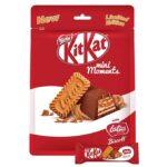 Kitkat Nestle milk Mini Moments with Lotus Biscoff,116g