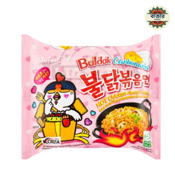 mars secret (15) SAMYANG Carbonara Buldak Chicken Flavor Ramen 1pc - Image 1