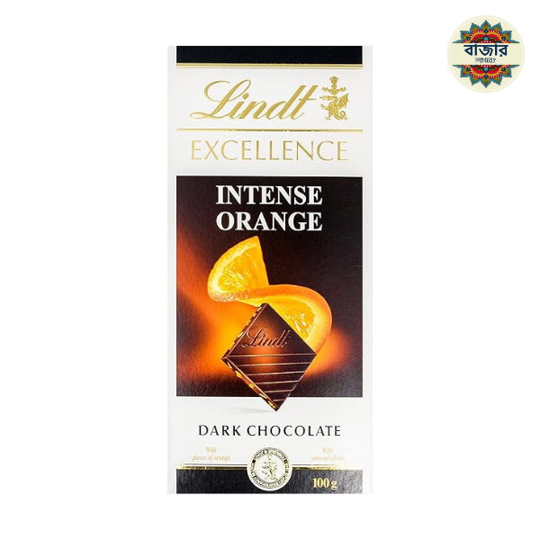 mars secret (3) Lindt Excellence Orange Intense Chocolate, 100g - Image 1