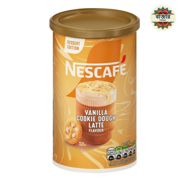 mars secret (9) Nescafe Vanilla Cookie Dough Latte Coffee 260g Tub - Image 1