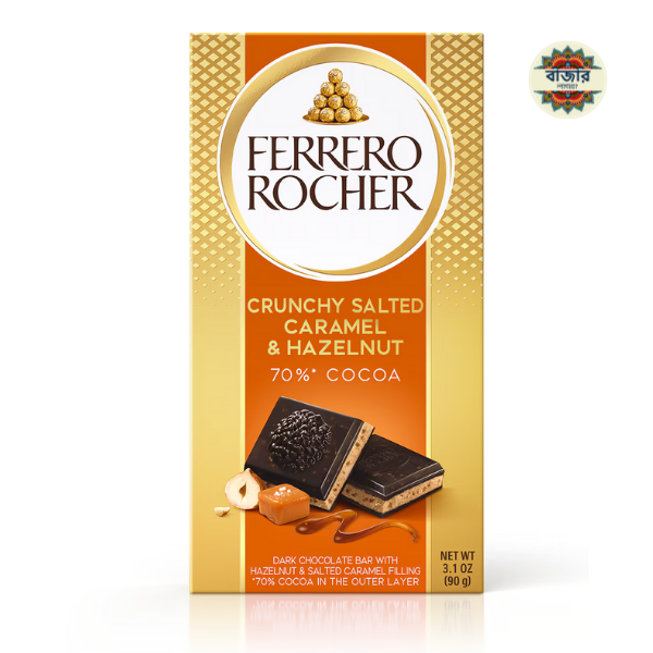 mars secret (59) Ferrero Rocher Hazelnut & Salted Caramel Flavour with 70% Chocoa Bar - Image 1