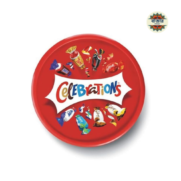 mars secret (84) Celebrations Chocolate Box Tub 600g Comes With Chocolate Eggs - Image 1