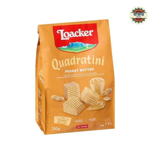 mars secret - 2025-12-27T102058.720 Loacker Quadratini Peanut Butter Wafer Cookies 220g - Image 1