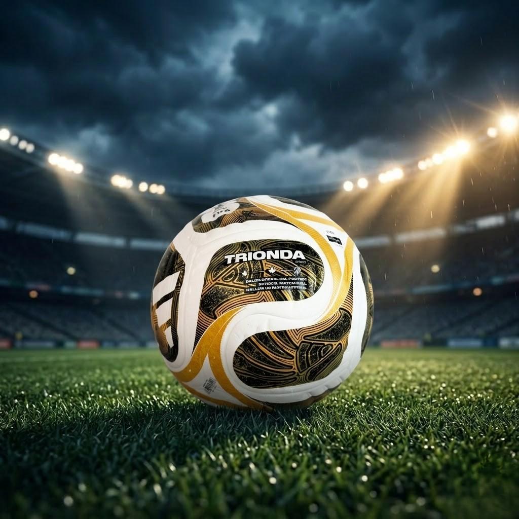 ZdGm8zKDEWWC1J7OICKuwYa0EQPFyGQmbh5aRGNy.jpg World Cup 2026 Trionda Gold Football - Image 1
