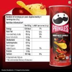Pringles Scorchin’ Red Hot Chilli Potato Chips 102gm - Image 2